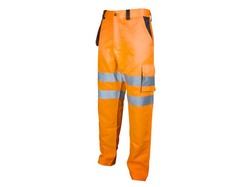 Scan SCAHVHTXXLO Hi-Vis Holster Trouser Orange - W39-41in