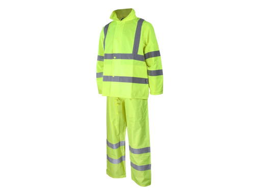 Scan BX230 Hi-Vis Rain Suit Yellow - L