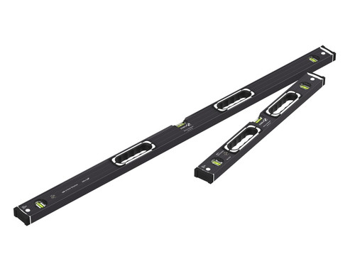 Stabila 20053 Limited Edition 196-2 Dark Shadow Spirit Level Set 61cm & 122cm