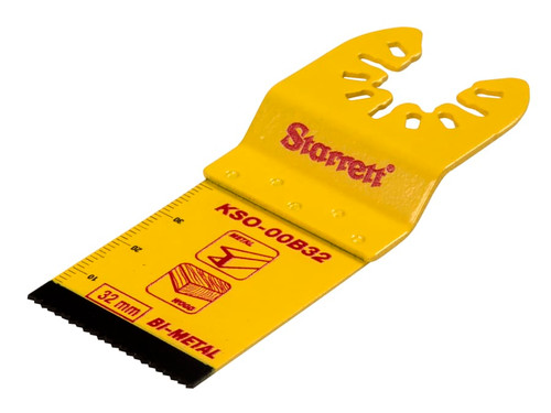 Starrett KSO-00B32 Plunge Bi-metal Oscillating Blade 40 x 32mm x 18 TPI