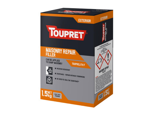 Toupret TTTHR01.5GB Exterior Masonry Repair Filler 1.5kg