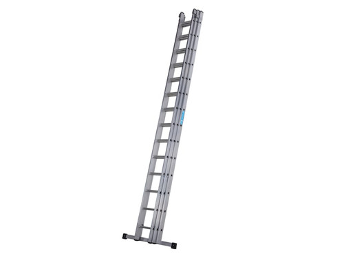 Zarges 4031426 Everest Square-Rung Extension Ladder 3-Part 3 x 14