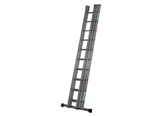 Zarges 4131026 Everest D-Rung Extension Ladder 3-Part 3 x 10