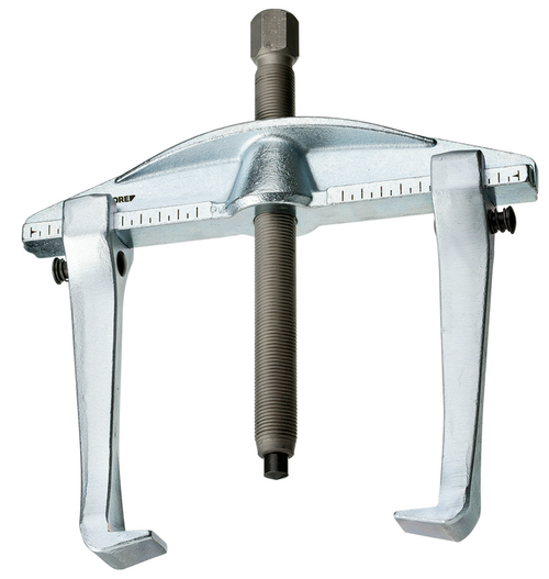 Gedore 1981129 1.04/2A-B Universal puller, 2-arm, 200 x 150 mm, with hook brake