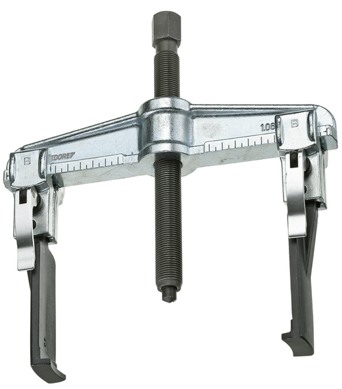 Gedore 2015730 1.06/S2A-E Quick-action puller 2-arm, with slim hooks 200x150 mm