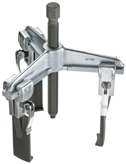 Gedore 2016044 1.07/S1A-E Quick-action puller 3-arm, with slim hooks 130x100 mm