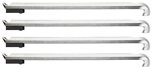 Gedore 8110250 1.29/45 Pulling hook set, 4 pieces, 226 mm, with spacers