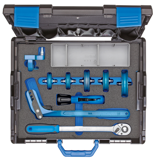 Gedore 4568450 1100-243100 Hand tube bender set 6-15mm in L-BOXX 136
