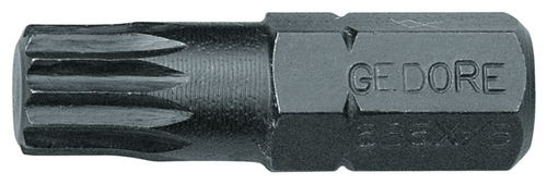 Gedore 6569170 885 X 5 Screwdriver bit 5/16" for multi-point screws XZN