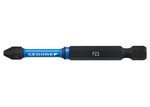 Gedore 3517632 666 TR70 PZ1-02 Torsion bit set cross recess PZ 1, Length 70 mm