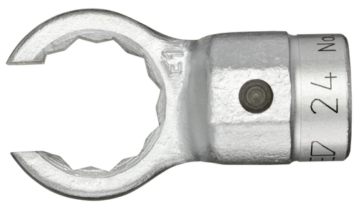 Gedore 1211684 8797-15 Slip-on ring spanner open 16 Z, 15 mm