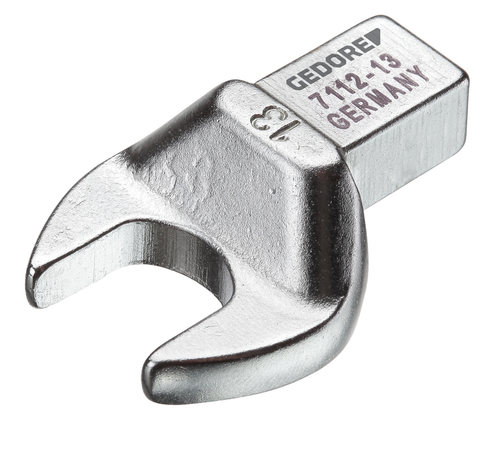 Gedore 7684560 7112-18 Rectangular open end fitting SE 9x12 18 mm