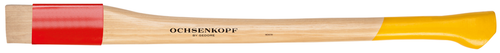 Gedore 1962426 OX E-648 H-1250 Replacement handle, hickory, knob, ROTBAND-PLUS, 700 mm