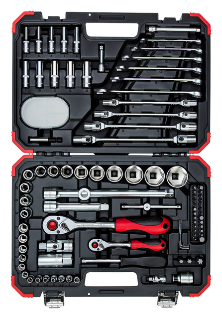 Gedore 3300062 R46003092 Socket wrench set 1/4" 1/2" 92 pieces