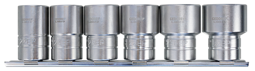 Gedore 3292207 KL-4043-300 Socket Set, 1/2", EP TX-Plus, 6-pc