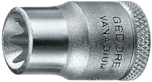 Gedore 6250510 TX 30 E8 Socket 3/8" male TX E8