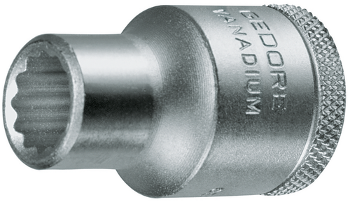 Gedore 6137970 D 19 1.1/8AF Socket 1/2" UD profile 1.1/8"