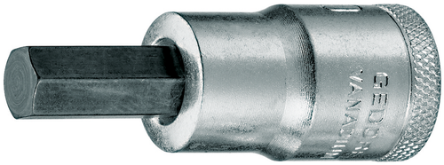 Gedore 6153150 IN 19 5 Screwdriver bit socket socket 1/2" hexagon socket 5 mm