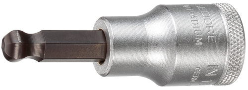 Gedore 2663090 IN 19 K 14 Screwdriver bit socket socket 1/2" Ball end hexagon socket 14 mm