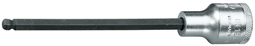 Gedore 1936328 IN 19 LK 14-140 Screwdriver bit socket socket 1/2" 140 mm hexagon socket 14 mm