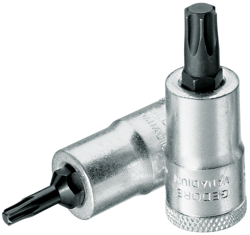 Gedore 6246830 ITX 30 T25 Screwdriver bit socket socket 3/8" female-TX T25