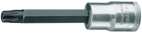 Gedore 6105180 ITX 19 L T70-100 Screwdriver bit socket socket 1/2" long TX T70