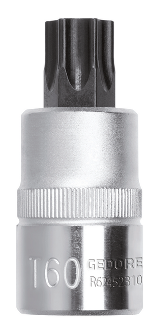 Gedore 3300397 R62452110 Screwdriver bit 1/2" TX T50 Length 55 mm