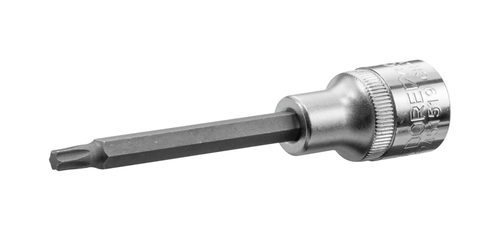 Gedore 3300452 R62451519 Screwdriver bit socket 1/2" TX T27 Length 100 mm