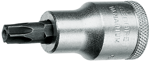 Gedore 6201300 ITX 19 B T50 Screwdriver bit 1/2" TX Pin T50