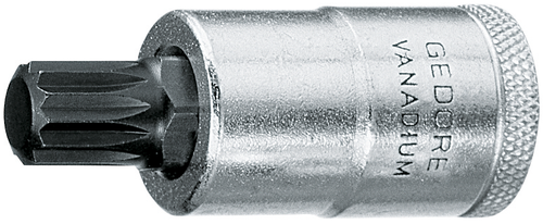 Gedore 6159270 INX 19 8 Screwdriver bit socket socket 1/2" XZN M8