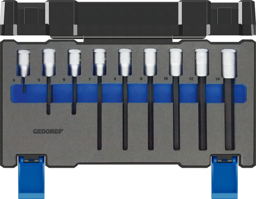 Gedore 3014444 IN 19-009 Screwdriver set 1/2" 9 pcs