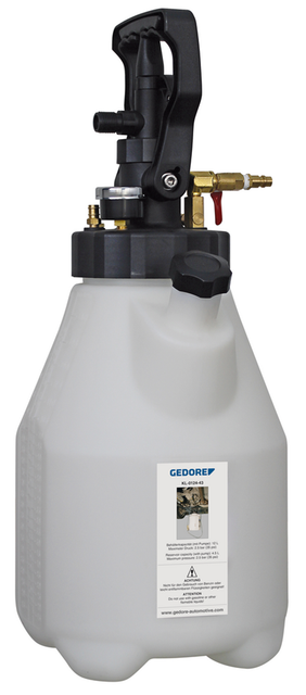 Gedore 2871688 KL-0124-4311 Reservoir with Pump, 12 Litre