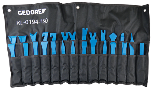Gedore 3457087 KL-0194-190 Plastic wedge kit, 27 pcs.