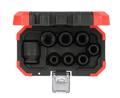 Gedore 3300575 R63003008  Impact socket wrench set 1/2 8 pieces