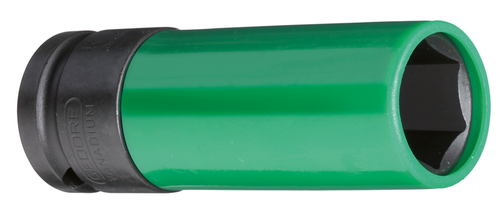 Gedore 2178222 K 19 LS 19  Impact socket 1/2" with protective sleeve, 19 mm