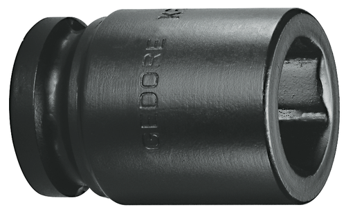 Gedore 6162490 KR 19 17  Impact socket 1/2" PKW hexagon 17 mm