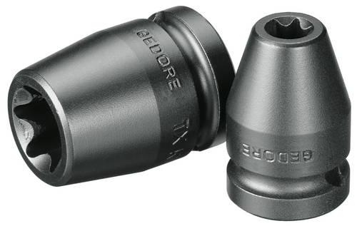 Gedore 6223890 TX K 19 E24  Impact socket 1/2" male TX E24
