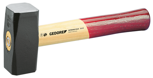 Gedore 8635560 20 H-1500 Mallet with hickory handle 1500 g