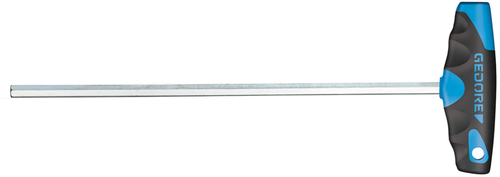 Gedore 2647281 2142 T 4 Hexagon screwdriver with 2C T-handle 4 mm