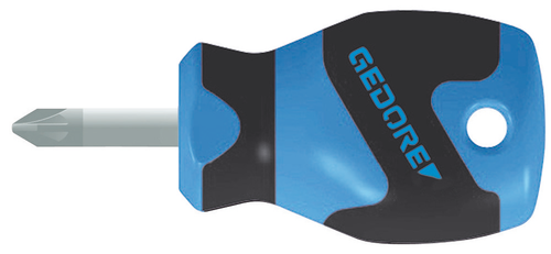 Gedore 1550616 2161 PZ 2 Screwdriver, cross recess PZ 2, 75 mm