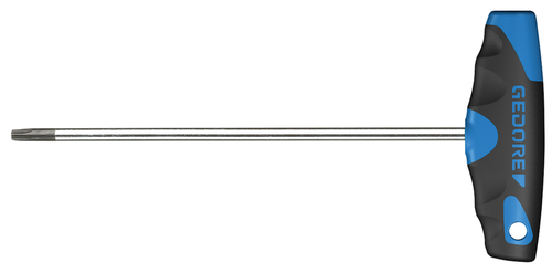 Gedore 2519186 2142 TX T25 Screwdriver with 2C T-handle, internal TX T25