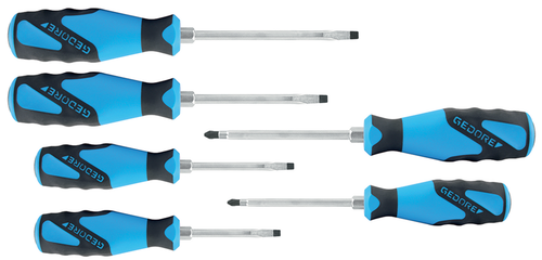 Gedore 1878743 SK 2154 PH-06 3C screwdriver set with impact cap, 6-pieces