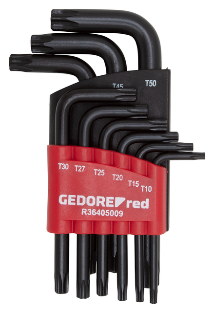 Gedore 3301354 R36405009 Offset screwdriver set TX T10-50 9 pieces