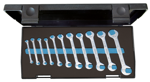 Gedore 1879146 8-011 Double Open-ended spanner set 11 pcs 4.5-13 mm