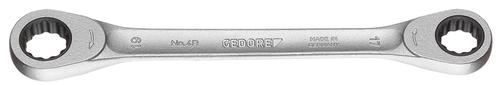 Gedore 2306751 4 R 10X13 double ring ratchet spanner 10x13 mm