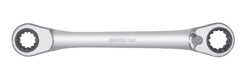 Gedore 3300899 R07501019 double ring ratchet spanner right/left 10 13 17 19 mm