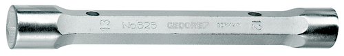 Gedore 6526520 626 19X22 Double ended socket spanner, solid, hexagon 19x22 mm