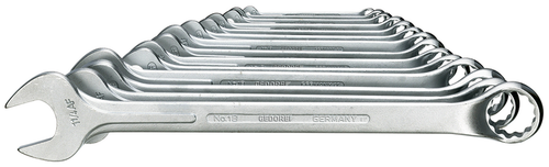 Gedore 6013650 1 B-014A Combination spanner set 14-piece 5/16-1.1/4"