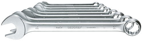 Gedore 6092770 7-08 Combination spanner set 8 pieces UD profile 10-24 mm