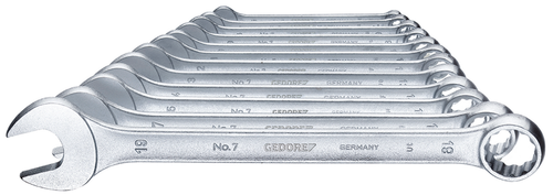 Gedore 6091530 7-0112 Combination spanner set 12 pieces UD profile 6-19 mm